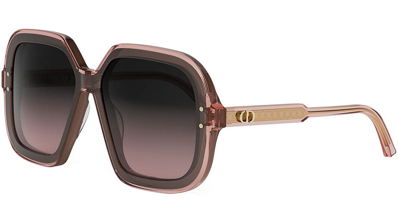 DiorHighLight S1I Shiny Brown Butterfly Sunglasses