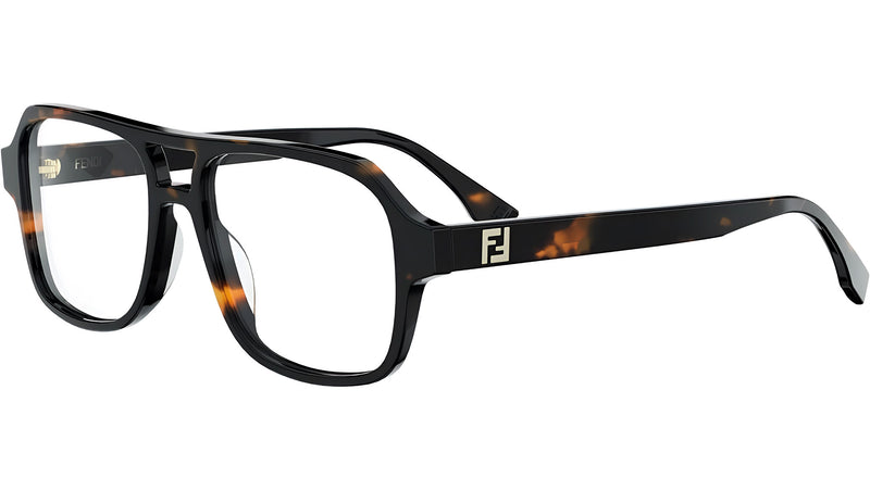 FF Squared Havana Pilot Eyeglasses