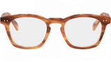 CELINE Thin Havana Geometric Eyeglasses