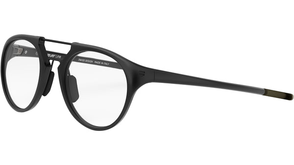Line Black Round Eyeglasses