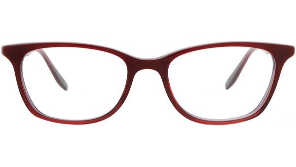 Cassady Red Rectangular Eyeglasses