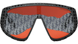 Dior3D M1U Matte Black Mask Sunglasses
