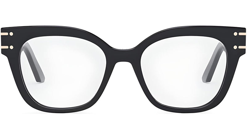 DiorSignatureO B2I Black Geometric Eyeglasses