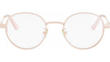 DiorCannageO R1U Rose Round Eyeglasses