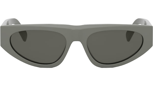 Monochroms Green Geometric Sunglasses