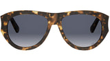 DiorGlow A1I Havana Pilot Sunglasses