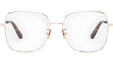 Mini CD O S5U Havana Butterfly Eyeglasses