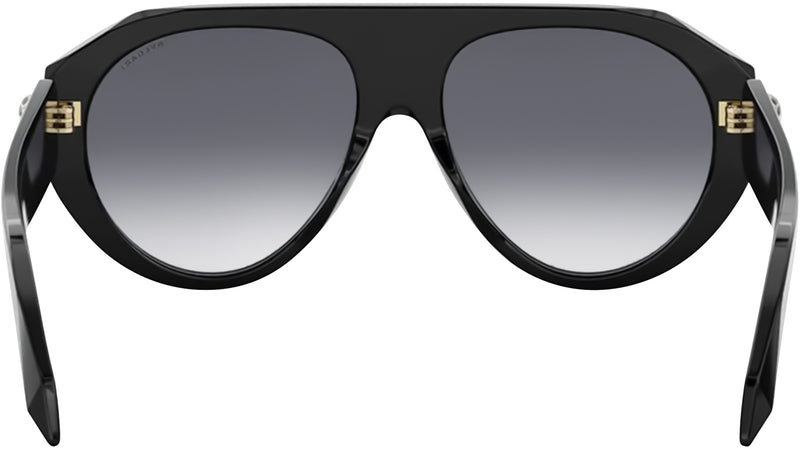 Serpenti Forever Black Pilot Sunglasses