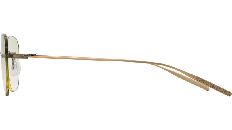 Tyrone Gold Square Sunglasses