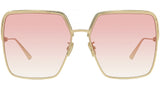 EverDior 1U Gold Squared Sunglasses