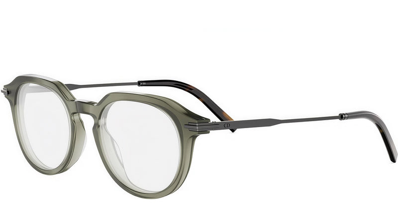 DiorBlackSuitO R10I Havana Round Eyeglasses
