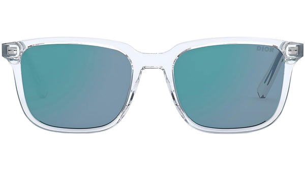 InDior S1I Crystal Blue Geometric Sunglasses