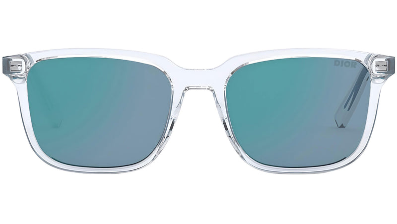 InDior S1I Crystal Blue Geometric Sunglasses