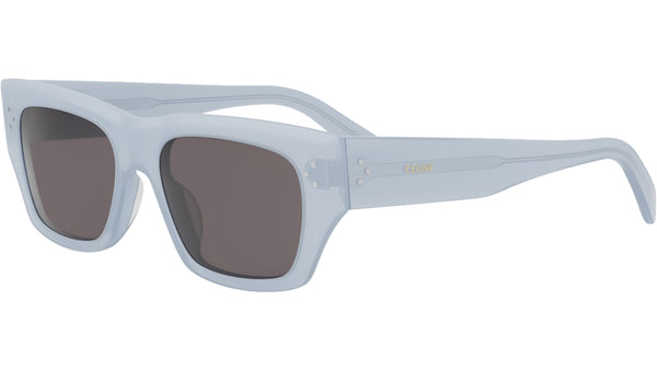3 Dots HD Blue Geometric Sunglasses