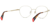 AKA Yellow Round Eyeglasses