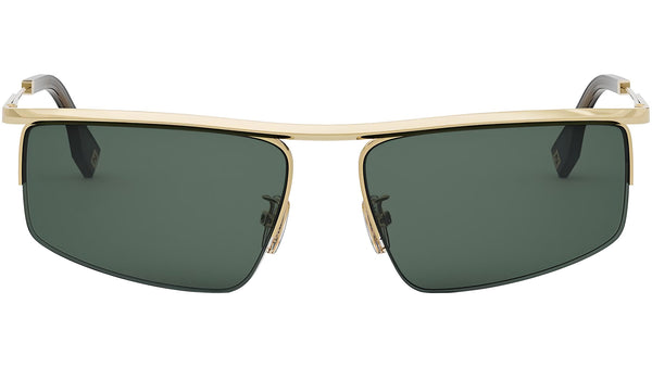Fendi Travel Gold Geometric Sunglasses