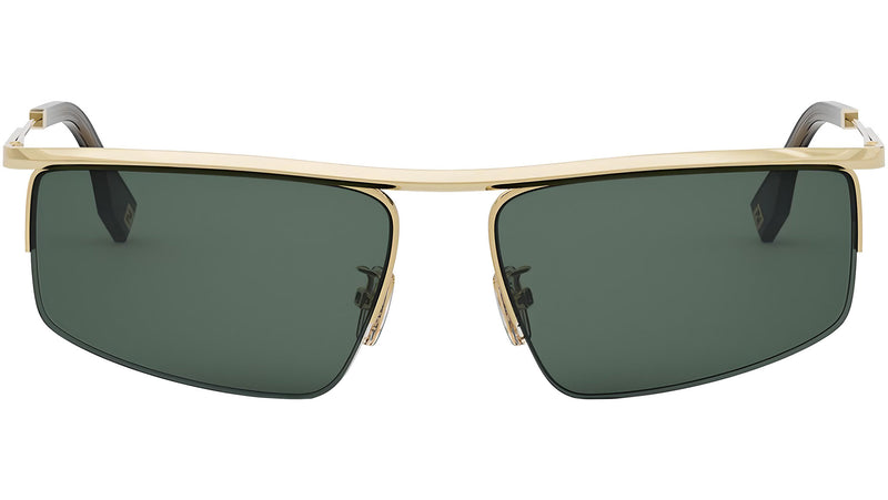 Fendi Travel Gold Geometric Sunglasses
