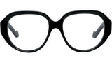 Anagram Black Geometric Eyeglasses