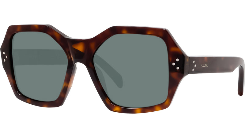 Bold Tortoise Geometric Sunglasses