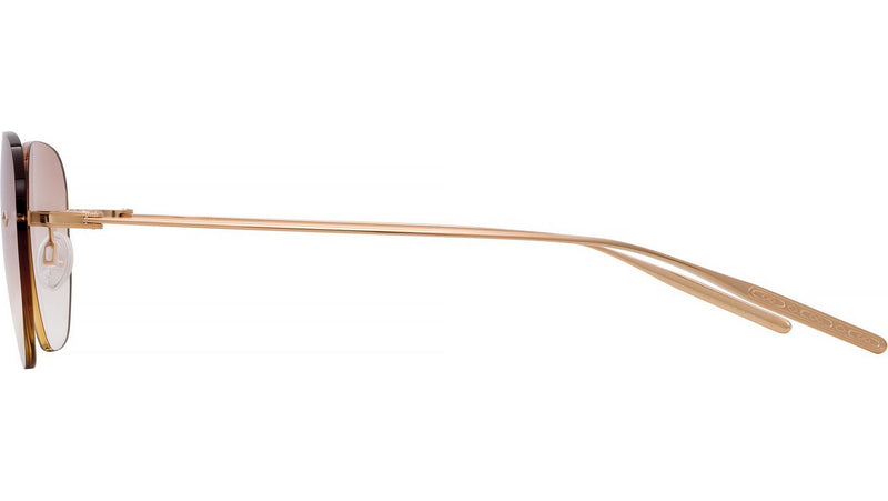 Tyrone Gold Square Sunglasses