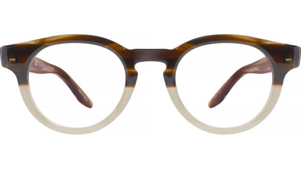 Oxford Brown Round Eyeglasses