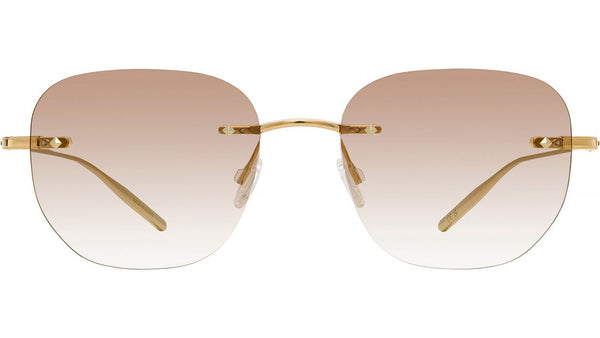 Tyrone Gold Square Sunglasses