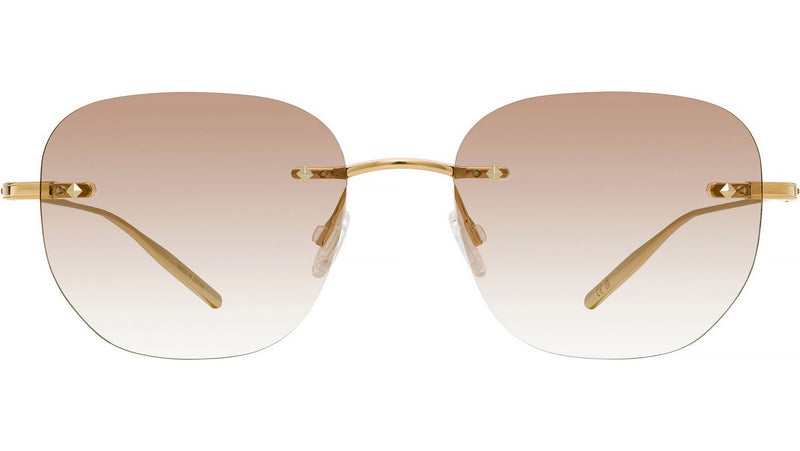 Tyrone Gold Square Sunglasses