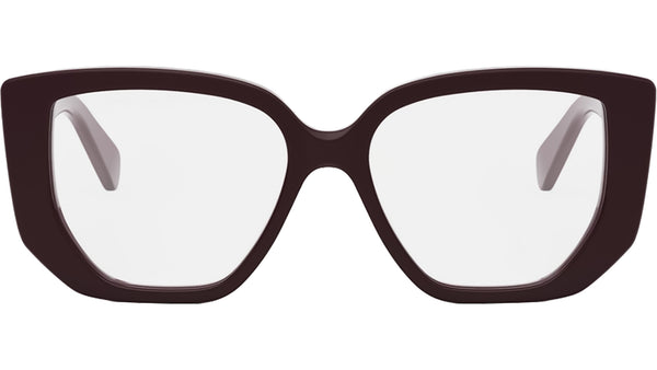 Triomphe Brown Geometric Eyeglasses