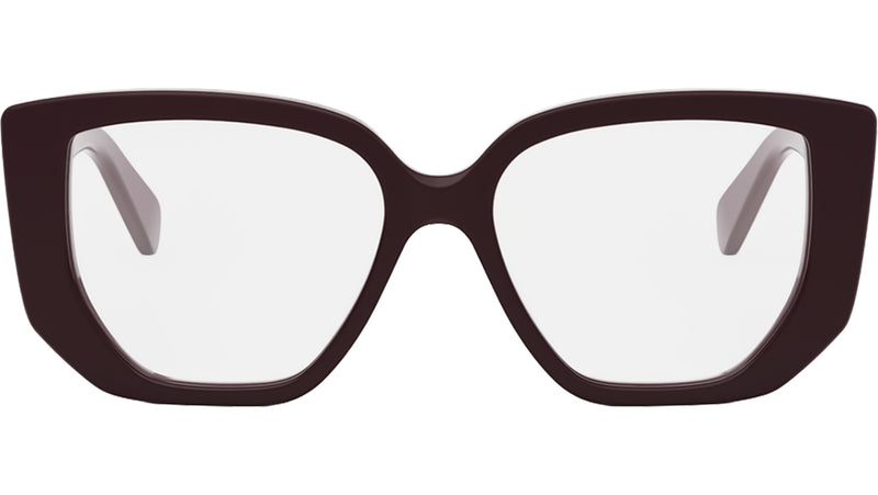 Triomphe Brown Geometric Eyeglasses
