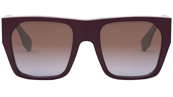 Baguette Red Square Sunglasses
