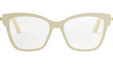CDiorO S4I White Cat Eye Eyeglasses