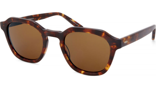 Tucker Havana Geometric Sunglasses
