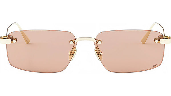 CDior S4U Light Gold Rectangular Sunglasses
