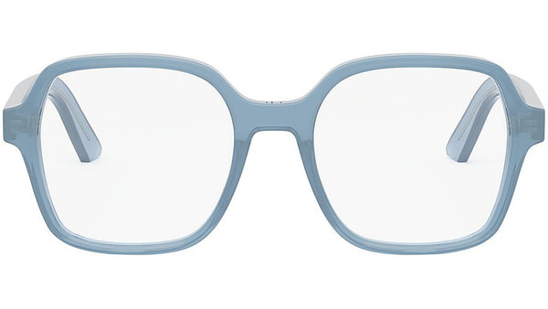 DiorMidnightO S1I Shiny Blue Geometric Eyeglasses