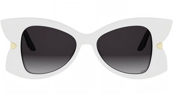 DiorButterfly S1I White Butterfly Sunglasses