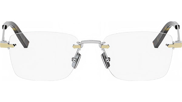 CD DiamondO S9U Gold Rectangular Eyeglasses