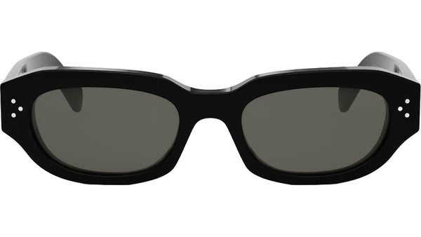 3 Dots Black Geometric Sunglasses