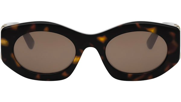Calla Havana Oval Sunglasses