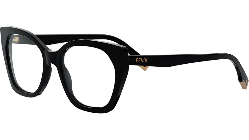 Fendi Way Black Geometric Eyeglasses