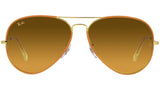 Aviator Full Color Legend RB3025JM 91963C Yellow Orange Brown