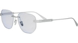 Octo Finissimo Silver Geometric Eyeglasses