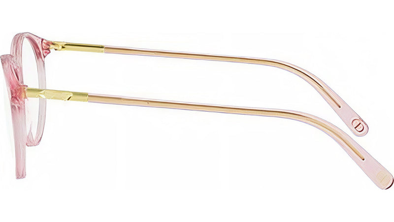 Mini CD O R5I Pink Round Eyeglasses