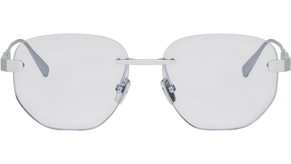 Octo Finissimo Silver Geometric Eyeglasses