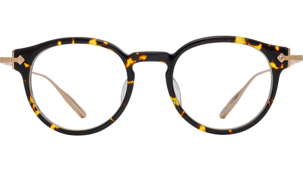 Eugene Havana Round Eyeglasses