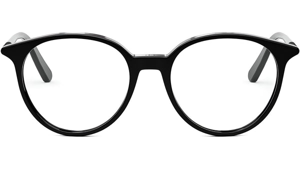 Mini CD O R5I Black Round Eyeglasses