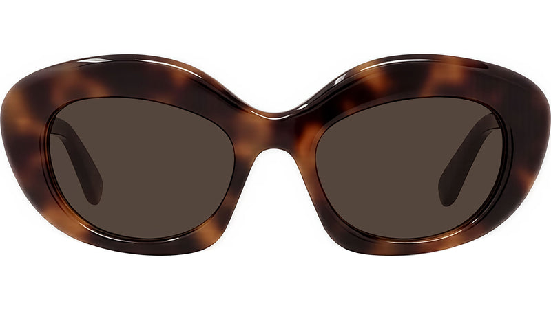 Curvy Tortoise Cat Eye Sunglasses