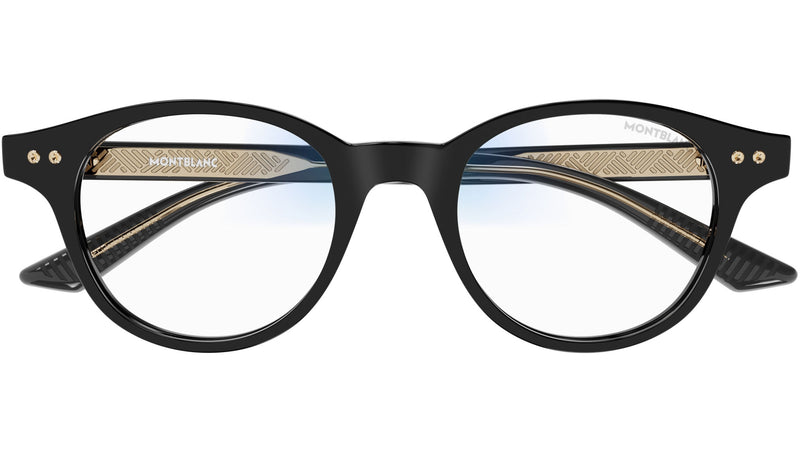 MB0255S 001 black transparent