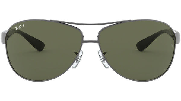 RB3386 gunmetal metal green