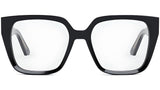 DiorSpiritO S6I Black Square Eyeglasses
