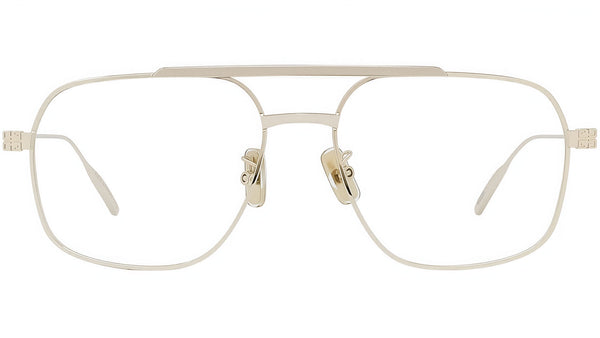 GV Speed Silver Rectangular Eyeglasses